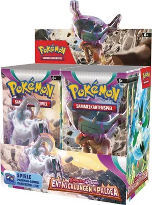 Produktbild von Pokemon Sammelkarten Entwicklungen in Paldea / Paldea Evolved TCG Karten Box Display