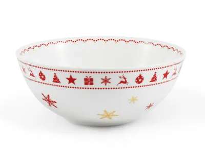 Obrázek produktu pro Vánoční porcelán, miska, 16 cm, český porcelán, Leander