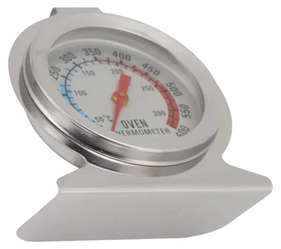 Produktbild von Ofenthermometer, Einzelskala, Edelstahl, Kochtemperaturmesser zum Backen