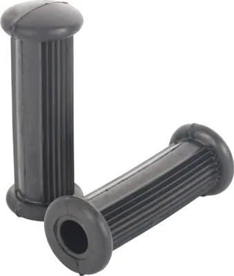 Produktbild von 1 Paar Fußrastengummi schwarz quergerippt DDR Form, Simson S50, S51, S70, S53, S83, SR4 Vogelserie, Spatz, Star, Sperber, Habicht, MZ ES