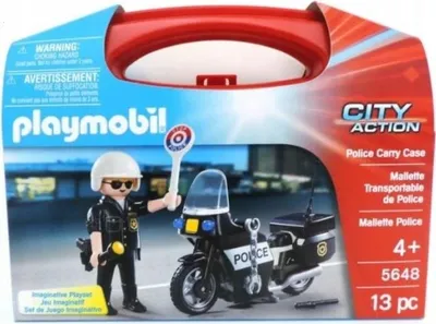 Produktbild von 5648 City Action Polizeimotorrad zum Mitnehmen, Konstruktionsspielzeug