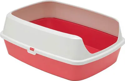 Immagine prodotto di Gatto da bagno MARYLOO 50 cm con bordo alto, corallo