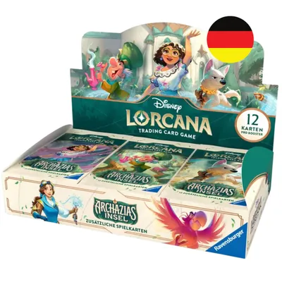 Immagine prodotto di Disney Lorcana TCG Isola di Archazia Display Booster (24) *Edizione tedesca*