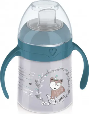 Obrázek produktu pro Lovi hrneček Easy Switch Indian Summer boy, 6m+ - šedá/tyrkys, 150ml