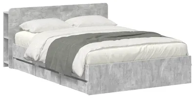 Immagine prodotto di Telaio del letto con storage Grigio Cemento 150 x 200 cm
