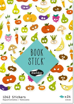 Produktbild von Maildor 5x Book Stick A5 Emoticons - Mehrfarbig AE200C