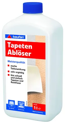 Produktbild von Baufan Tapetenablöser, hochwirksam & lösungsmittelfrei, 1 l, Transparent, 1 lite