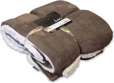Produktbild von Unique Living |  Lars /Velours Plaid 150x200cm taupe