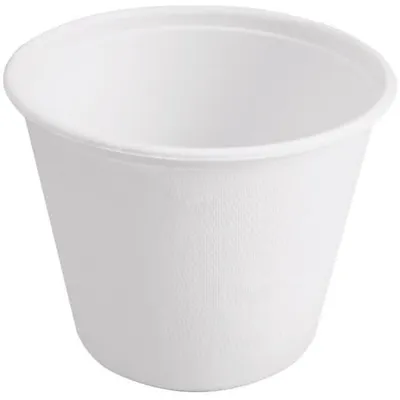 Image de NATUREStar 41142Suppenbecher 425 ml Ø 105 mm 77 mm tief Zuckerrohr weiß passender Deckel Art. 41141