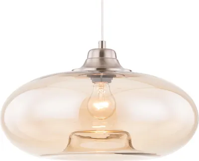 Produktbild von home24 Pendelleuchte - Sicherheitsglas / Eisen - 1-flammig