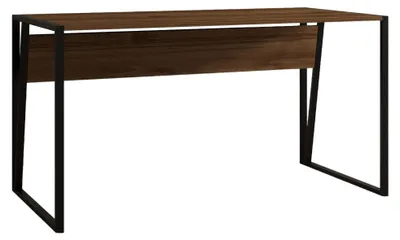 Produktbild von Frascati - Schreibtisch, 140x70x74h cm Walnussbraun, ein Regal