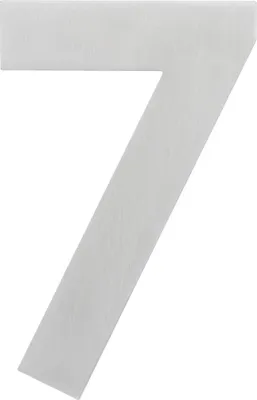 Produktbild von Alpertec Hausnummer 7 Edelstahl