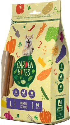 Image de Duvo+ Garden Bites Dental Sticks, taille : L / dimensions : 16 cm