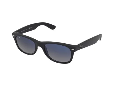 Produktbild von Ray-Ban NEW WAYFARER CLASSIC, Erwachsener, Uni, Quadratisch, Schwarz, Polarisierte Linse, Nylon
