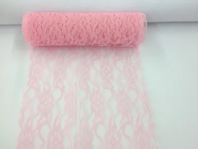 Produktbild von Spitzenband rosa 5 m