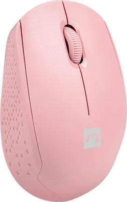 Zdjęcie produktu dla NATEC STORK, Oburęczny, Optyczny, Bluetooth + USB Type-A, 1600 DPI, Różowy