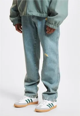 Obrázok produktu pre Pánske džínsy DEF Slim Fit vintage blue destroyed - 30