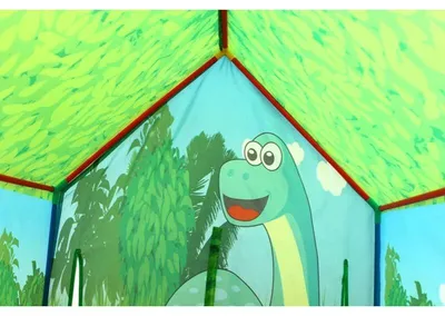 Produktbild von iPlay 8163 Kinder-Spielzelt 70 x 100 x 95 cm, Dino-Welt