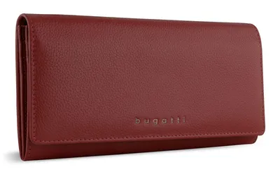 Produktbild von bugatti Geldbörse Mira Ladies Long Wallet With Flap Red rot