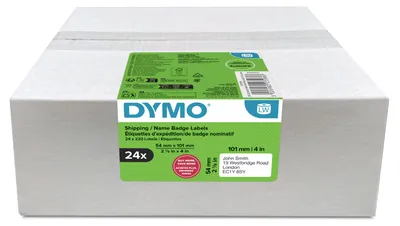 Produktbild von DYMO LabelWriter Versandetiketten 54x101 mm – 24 Rollen, 5.280 St.