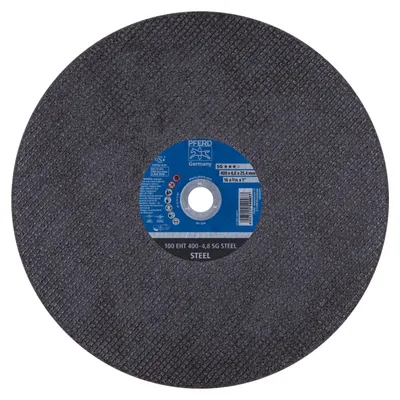 Produktbild von PFERD Cut-off wheels for petrol cutters SG STEEL, 40 cm, 10 Stück(e)