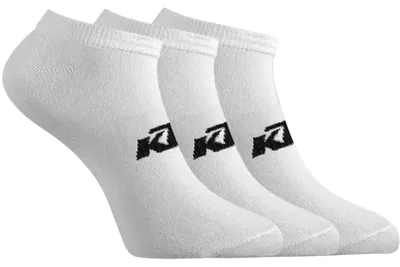 Produktbild von KTM Uni Socken Baumwolle Knöchelsocken 3er-Packung Kurze Socken Weiß Gr.39-42