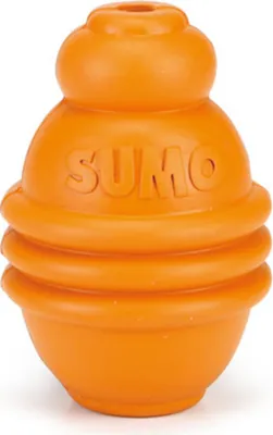 Obrázok produktu pre Beeztees Sumo Play, farba:oranžová, veľkosť:6x6x8cm