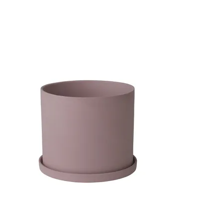 Image de Blomus NONA pot à herbes, pot à plantes, pot de fleurs, pot, porcelaine, écorce, 12.5 cm, 65976