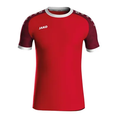 Produktbild von JAKO Unisex Trikot Iconic KA, Farbe:sportrot/weinrot, Größe:M