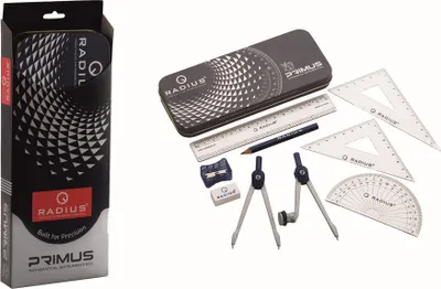 Obrázok produktu pre Zestaw geometryczny Primus 9 elementów