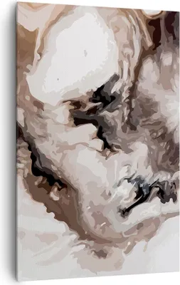 Produktbild von Bild auf Leinwand - Leinwandbild - Einteilig - Abstraktion modern - 80x120cm - Wand Bild - Wanddeko - Wandbilder - Leinwanddruck - Wanddekoration - Leinwand bilder - Wandbild - PA80x120-4072