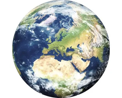 Produktbild von Metallbild Alu The Earth Ø 98 cm