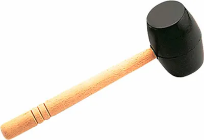 Immagine prodotto di Mazzetta in gomma Rubi 65905 Nero 500 g