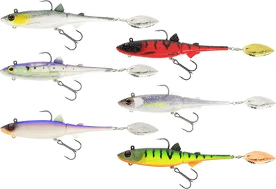 Produktbild von Westin Hypoteez Spintail 14cm 48g Sinking - Gummifisch, Farbe:Ghostlight
