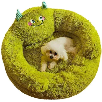 Produktbild von Hundebett, rutschfestes Katzen- und Hundebett, 60x60x10cm, maschinenwaschbar, geeignet für Katzen, Kaninchen, Welpen und kleine und mittelgroße Haustiere