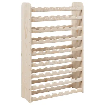 Image de vidaXL Casier à vin 72,5x25x111,5 cm Pin massif