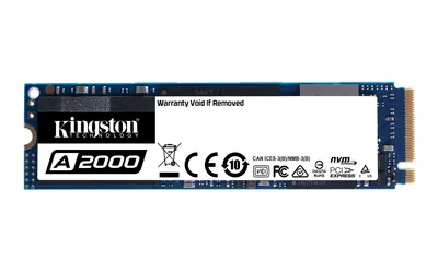 Produktbild von Kingston Technology A2000 M.2 250 GB PCI Express 3.0 3D NAND NVMe