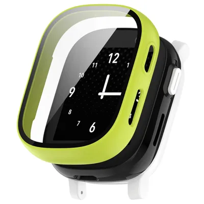 Produktbild von Für Xplora X6 Play / X6 Children Kunststoff Watch Hülle + H9 Schutzglas Grün
