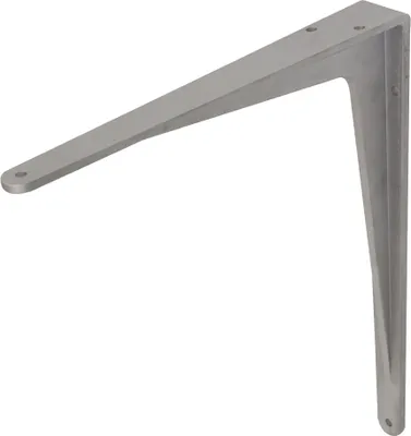 Image de Support d'étagère Argent Herakles Aluminium 340 x 290 mm - Par pièce