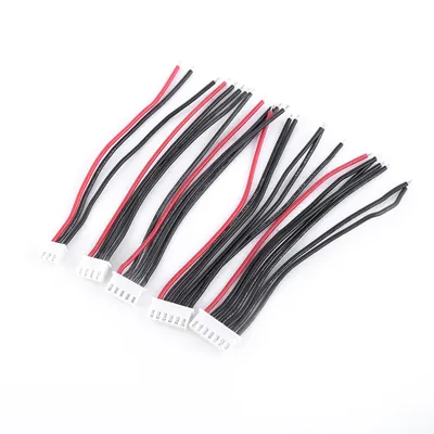 Immagine prodotto di 10pcs 10cm 22AWG 2-6S Balance Charger Connector Silicone Cable Adapter Plug