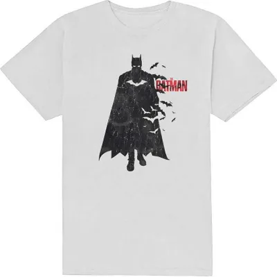 Immagine prodotto di Batman - Maglietta da uomo/donna unisex RO4057 (M) (Bianco)