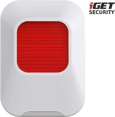 Zdjęcie produktu dla iGET SECURITY EP24 - Bezprzewodowa syrena wewnętrzna do alarmu iGET SECURITY M5, zasięg 1 km