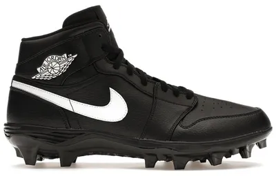 Produktbild von Jordan 1 Mid TD Cleat Black White - EU 45