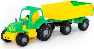 Produktbild von Polesie 44792 Traktor mit Anhänger Mix Farben