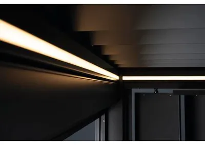 Obrázok produktu pre LED osvetlenie pre pergoly 3x3 teplá biela