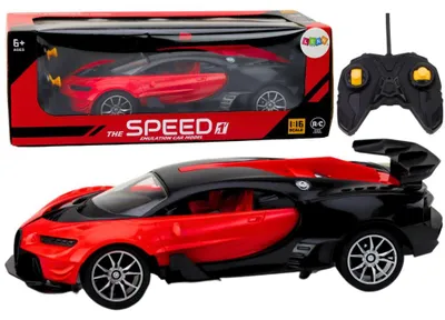 Produktbild von Leantoys Ferngesteuertes Sportauto, rot, 1:16 RC-Auto