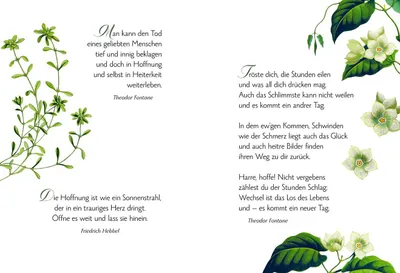 Produktbild von Worte des Trostes in Tagen der Trauer