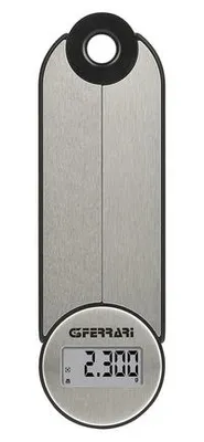 Produktbild von G3 Ferrari Vittoria, Elektronische Küchenwaage, 5 kg, 1 g, Edelstahl, Edelstahl, Arbeitsplatte