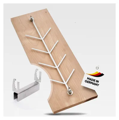 Produktbild von Flammlachsbrett aus deutscher Buche, geeignet für Feuerschalen und Grillen im Freien