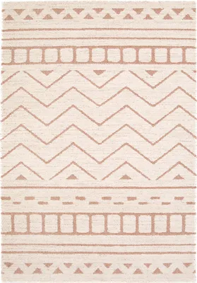 Produktbild von Kurzflorteppich CUZ Creme-Rosé, 160 x 230 cm